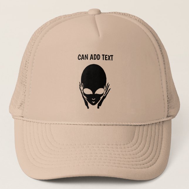Alien See No Evil Trucker Hat (Front)