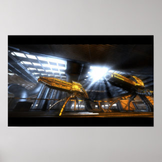 Alien Sentry Gun Poster