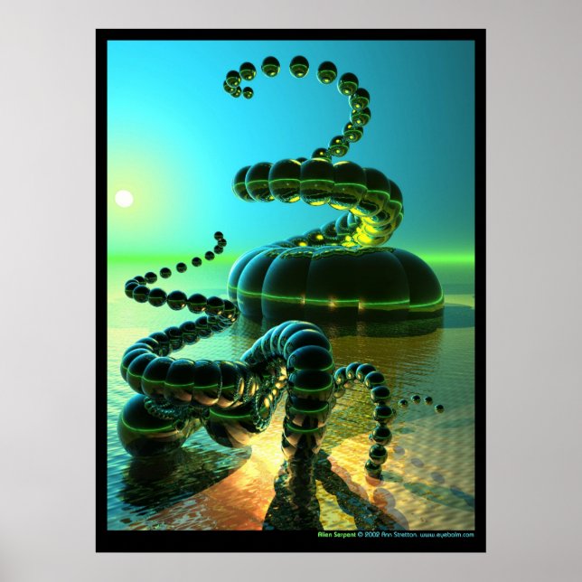 Alien Serpent Poster (Front)