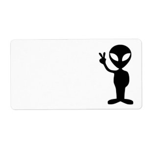 Alien Shipping Labels