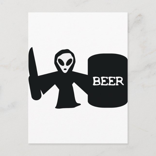 alien shotgun postcard (Front)