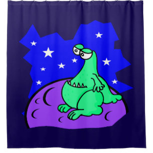 Alien Shower Curtain