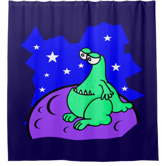 Alien Shower Curtain (Front)