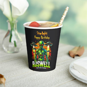 Alien Sightings at Roswell Nation Park! Paper Cups