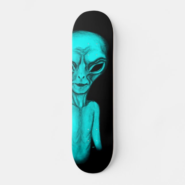 Alien Skateboard (Front)