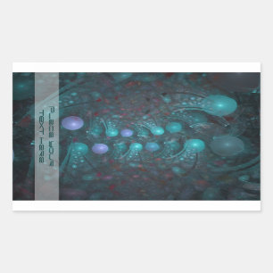 Alien Skin 001 Rectangular Sticker