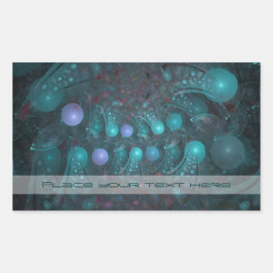 Alien Skin 001 Rectangular Sticker