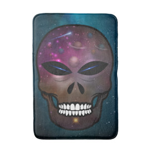 Alien Skull Creature Bathroom Bath Mat
