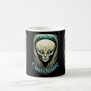Alien skull Head Thunder_Cove  Coffee Mug