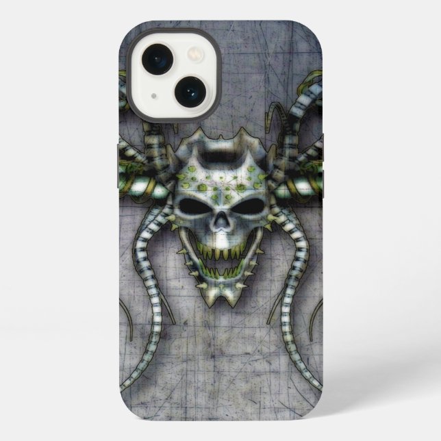 Alien Skull iPhone Case (Back)