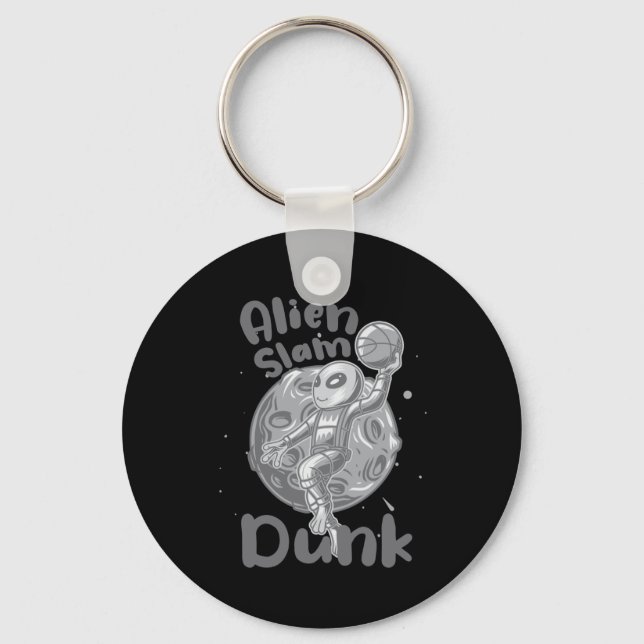 Alien Slam Dunk Active  Key Ring (Front)