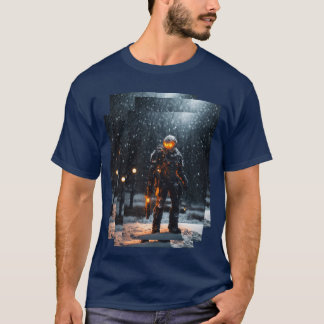 Alien Soldier Printed Formal T-shirt & Hoodie