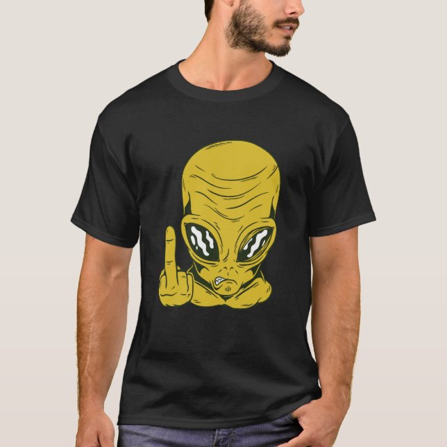 Alien space aliens  1 T-Shirt (Front)