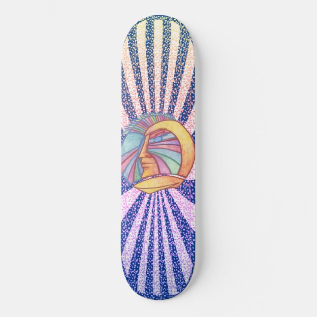 alien spaceman Skateboard (Front)