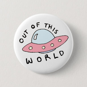 Alien Spaceship Button