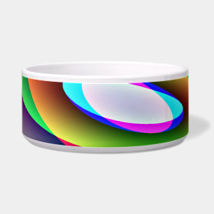 Alien Spaceship Dog Bowl