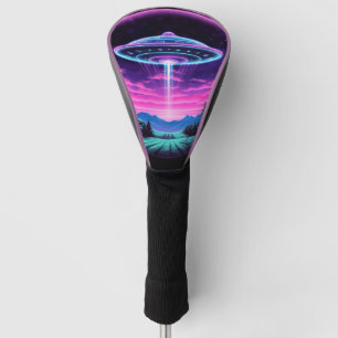 Alien Spaceship Golf Driver Head Cover