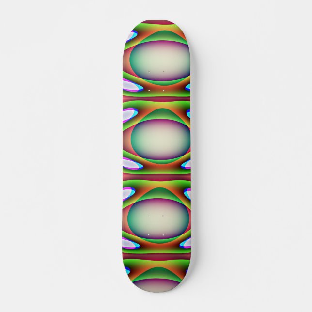Alien Spaceship Skateboard (Front)