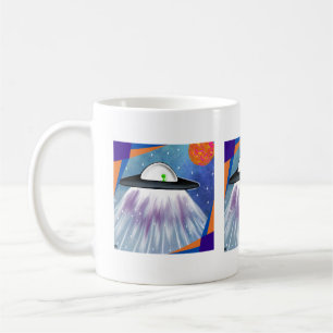 Alien spaceship UFO Space  Coffee Mug