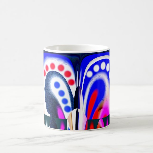 Alien spirits art coffee mug (Center)