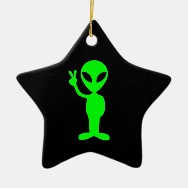 Alien Star Ornament (Front)