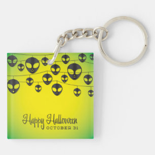 Alien string key ring