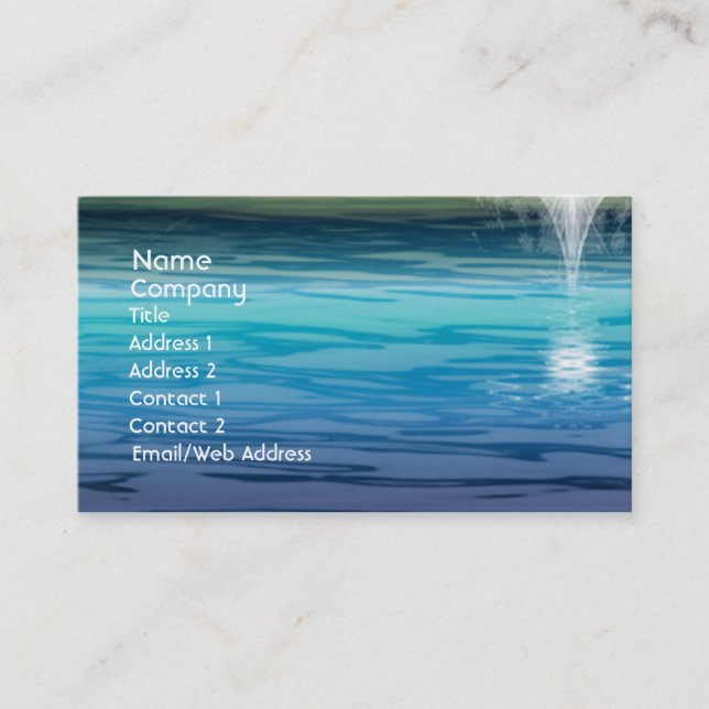 Alien Sunrise Business Card (Front)