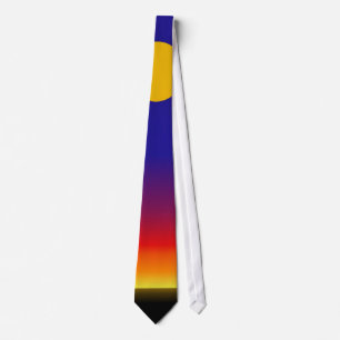 Alien Sunset Tie
