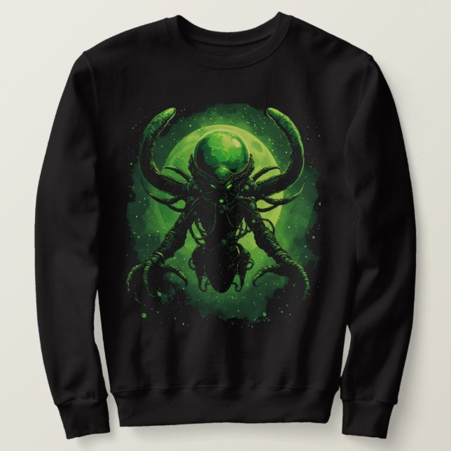 Alien T-Shirt | HP Lovecraft Cosmic Horror Tee (Design Front)