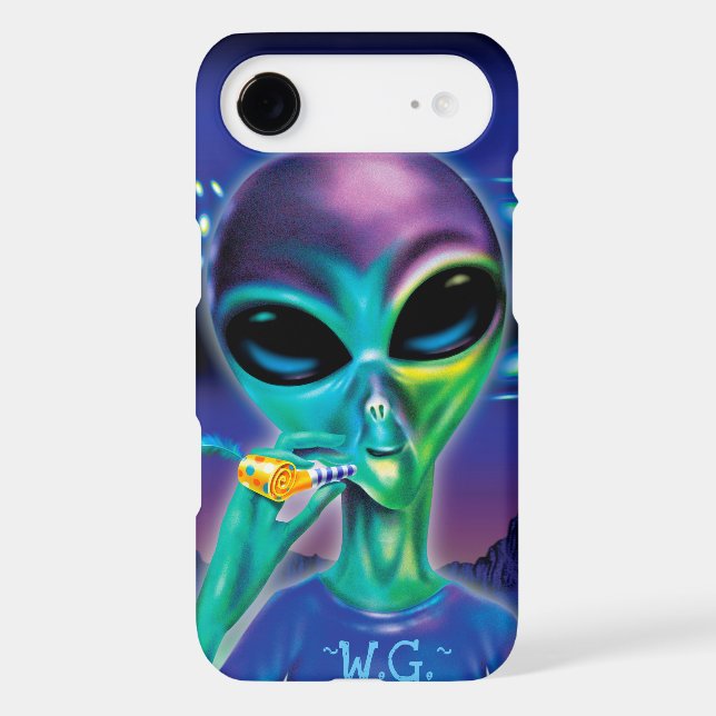 Alien 'Take me to your Party' custom iPhone 7 case (Back)