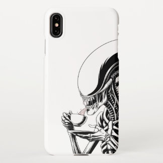 Alien Tea Time  iPhone Case