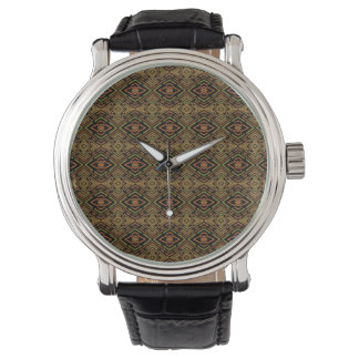 Alien Tech Futuristic Sci Fi Circuitry Pattern Watch