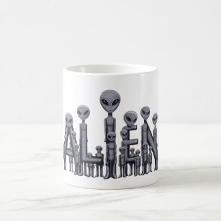 Alien Text Coffee Mug