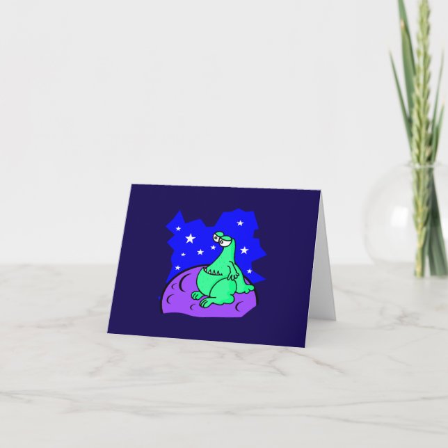 Alien Thank You Card (Front)
