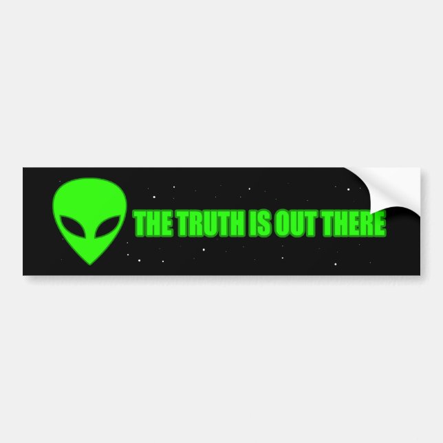 ALIEN The Truth Is Out There Bumper Sticker (Front)