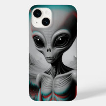 alien themed iPhone 16 phone case