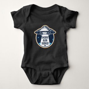 Alien Theorist Science Fiction Fan Sci Fi Baby Bodysuit