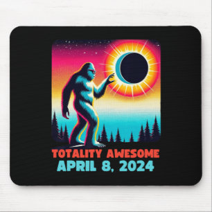 Alien Total Solar Eclipse 4.08.2024 Apparel Mouse Pad