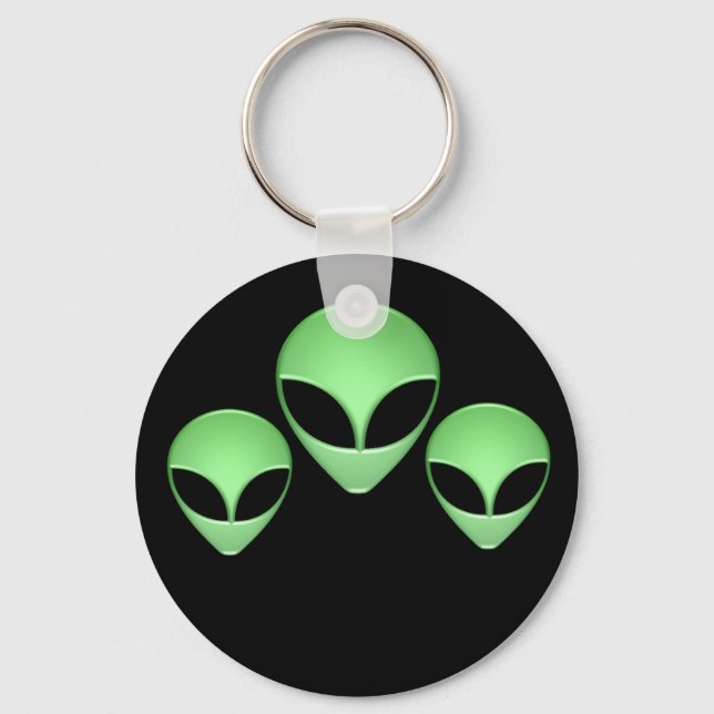 Alien Trio Keychain (Front)