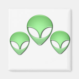 Alien Trio Magnet