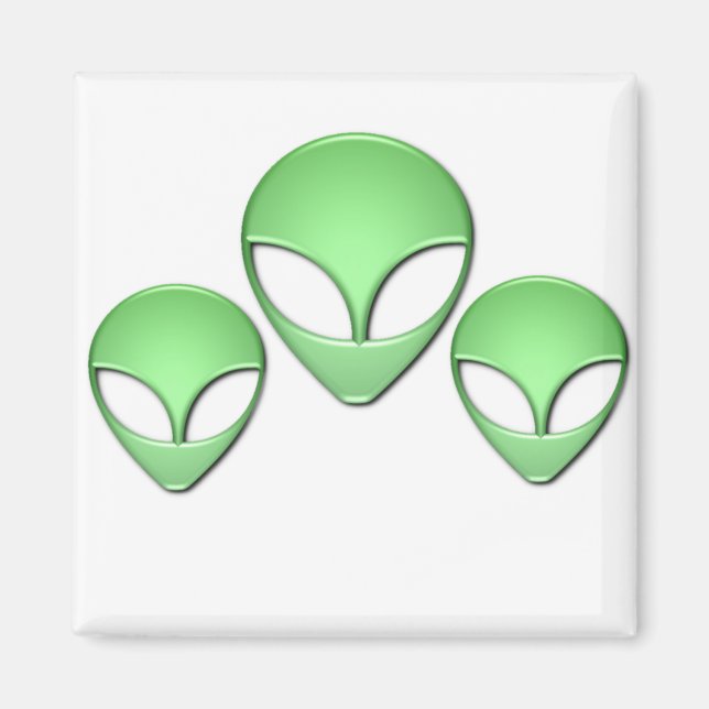 Alien Trio Magnet (Front)