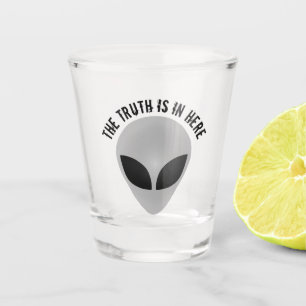 Alien Truth Shot Glass
