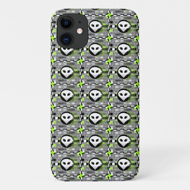 Alien TV multi iPhone barely there case (Back)