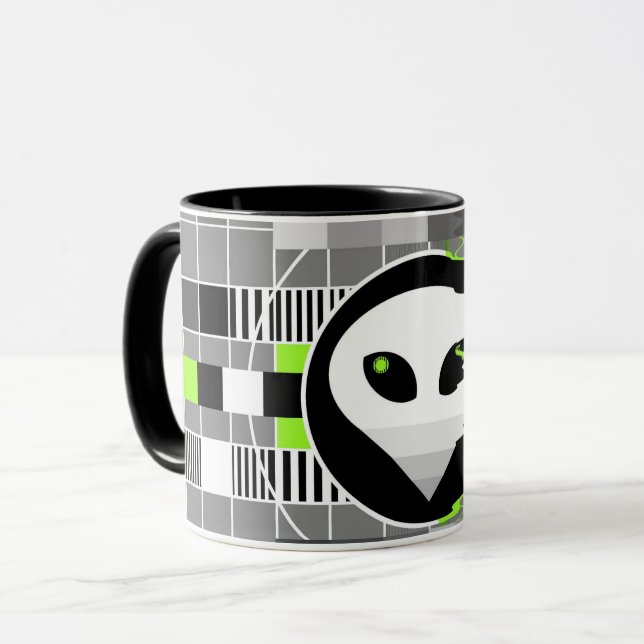 Alien TV ringer mug (Front Left)
