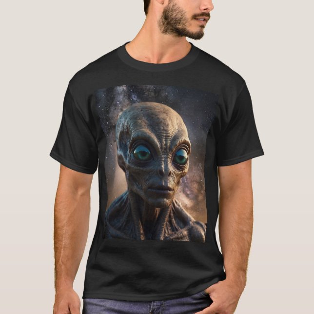 ALIEN UAP UFO by Juan Cabana T-Shirt (Front)