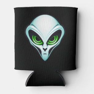Alien UFO Abduction Space Birthday Party Can Cooler