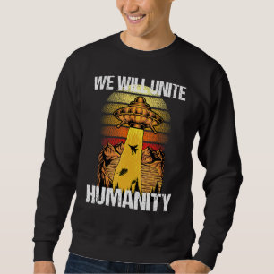 Alien Ufo Abduction Sweatshirt