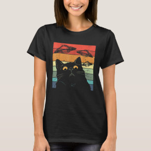 Alien UFO Cat T-Shirt