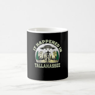 Alien UFO In tallahassee City Coffee Mug
