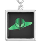 Alien UFO Necklace